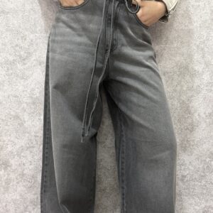 Jean Wide Leg Cordón